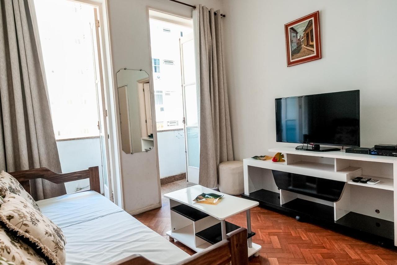 Apartamento Na Melhor Localizacao De Copacabana Рио-де-Жанейро Экстерьер фото