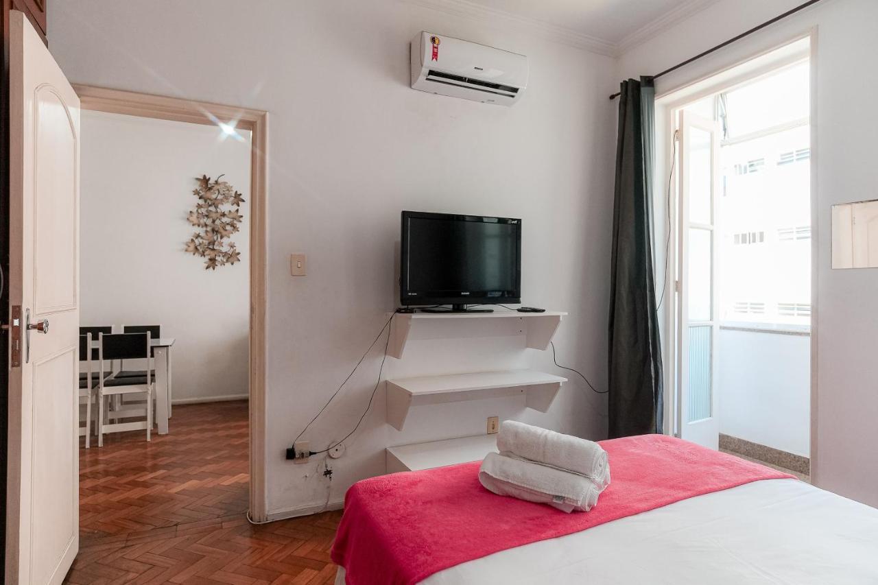 Apartamento Na Melhor Localizacao De Copacabana Рио-де-Жанейро Экстерьер фото